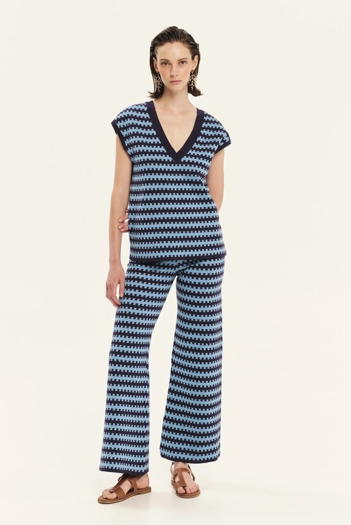 KOURBELA - Knitted Long Pants – Vintage Love