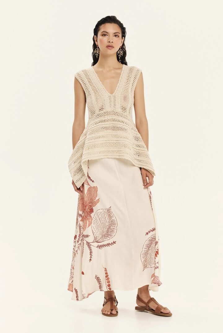 KOURBELA - Knit Top – Sandy Lace