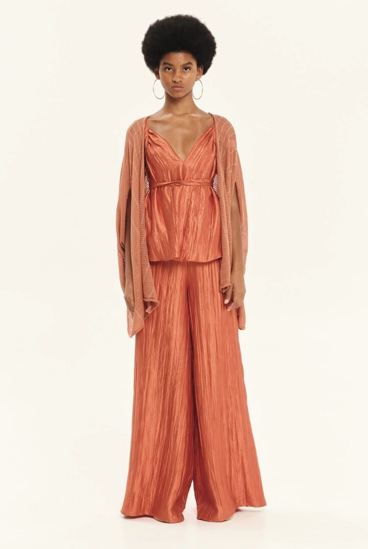 KOURBELA - Sleeveless Top with Ties – Moonlight Reflections