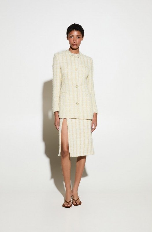 Cream Tailored Set