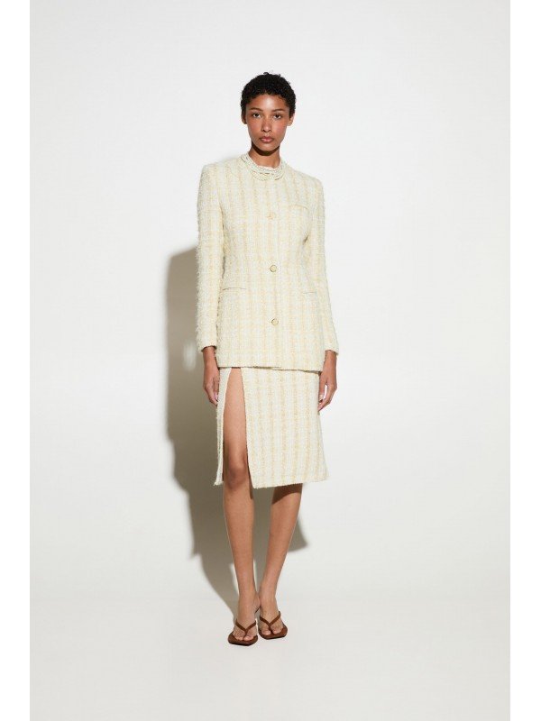 Cream Tailored Set